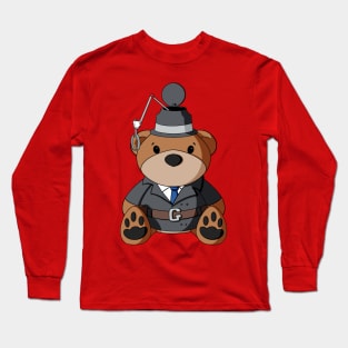 Inspector Gadget Teddy Bear Long Sleeve T-Shirt